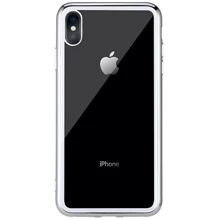 Чехол для iPhone WK Crysden Series Glass Case Silver (RPC-002) for iPhone X/iPhone Xs: Цвет серебристый