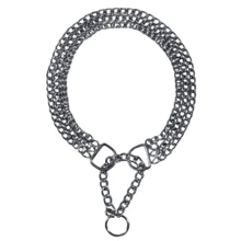 Ошейник Trixie для собак трехрядный 55 см x 2.5 мм хром (4011905022673): Производитель Trixie
