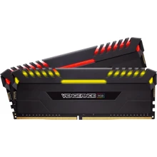 Corsair 16 GB (2x8GB) DDR4 3000 MHz Vengeance RGB (CMR16GX4M2C3000C15): Производитель Corsair