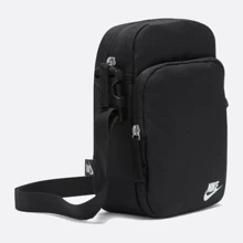 Сумка на плечо Nike Heritage Crossbody 4L черная Уни 23х15х7.5 (DB0456-010): Цвет черный