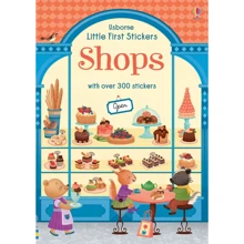 Little First Stickers Shops / Маленька перша книга з наліпками Магазини: Производитель Usborne