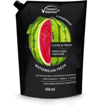 Energy of Vitamins Hand Care Жидкое мыло Арбуз с глицерином Duo-Pack 450 ml: Назначение Увлажнение, Очищение