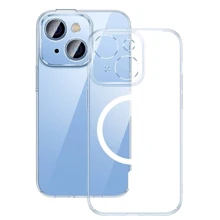 Чохол для iPhone Baseus Crystal Series Magnetic Clear для iPhone 14 Plus (ARJC010002): Колір прозорий