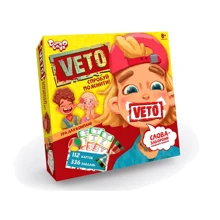 Настольная Развлекательная игра Danko Toys VETO укр: Производитель Danko toys