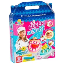 Большой набор для лепки Strateg Мистер Тесто Super Dentist (71407): Производитель Strateg