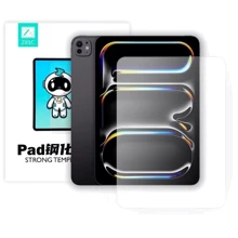 Аксесуар для iPad ZK Premium Tempered Glass for iPad Air 13 (2024/2025) / iPad Pro 13 2024 M4: Колір прозрачный