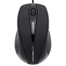 Мышь Esperanza EM102K Black: Интерфейс подключения проводная USB