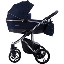Детская коляска 2 в 1 Bebetto Bresso Premium SILVER 03 (503.32.19.SL03): Тип коляски Универсальная коляска (2-в-1)