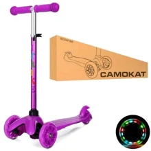 Самокат iTrike MINI фиолетовый (BB3-013-4-H-V): Количество колес 3