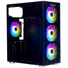 Корпус Prologix E103 Tempered Glass Black: Форм-фактор материнской платы ATX/MicroATX/Mini-ITX