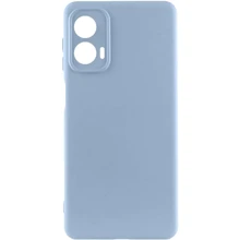 Чехол для телефонов TPU Case Getman Liquid Silk Full Camera Lilac Blue for Motorola G24: Совместимость Motorola G24