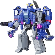 Transformers Hasbro Фигурка Трансформеры Кибервселенная Спарк Армор 18см TRA Cyberverse Spark Armor Megatron E4220_E4327: Тип игрушки Робот-танк, Робот-вертолет