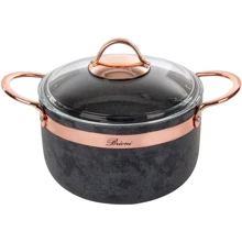 Кастрюля Brioni Antrasite Copper 20 см 3 л (764-005): Тип Традиционная
