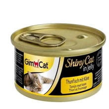 Вологий корм GimCat Shiny Cat для котів з тунцем та сиром 70 г (4002064414188): Тип Влажный корм