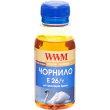 Чернила WWM Epson XP-600/XP-605/XP-700 100г Yellow (E26/Y-2): Цвет Yellow
