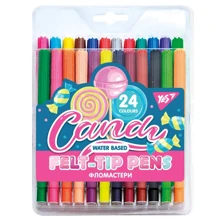 Фломастери YES Sweet Cream 24 кольори (650507): Тип На водной основе