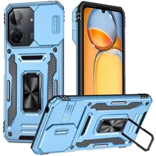 Чохол для телефона Mobile Case Camshield Army Ring Light Blue для Xiaomi Redmi 13C / Poco C65: Сумісність Xiaomi Redmi 13C / Poco C65