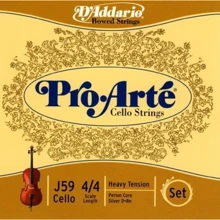 Струны D`ADDARIO J59 4/4H Pro Arte 4/4H: Назначение Для виолончели