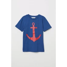 Футболка H & M 6300378 92 см темно-синя: Стать хлопчик