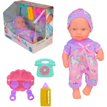 Пупс A-Toys Little Baby AD6607-8 з аксесуарами: Виробник A-Toys