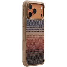 Чехол для iPhone Pitaka Aramid ProGuard Case Sunset (KI1702MGP) for iPhone 17 Pro: Цвет коричневый
