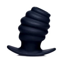 Малый анальный тоннель Hive Ass Tunnel Silicone Ribbed Hollow Anal Plug - Small: Для кого Унисекс