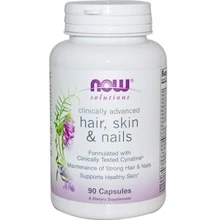 NOW Foods Hair, Skin & Nails 90 caps: Тип Витамин A