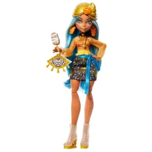 Кукла Monster High Ужас-секреты Клео серии Отпадной стиль (HNF76): Возраст от 3 лет