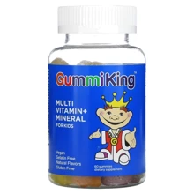 GummiKing Multi Vitamin + Mineral For Kids Мультивитамины и микроэлементы для детей 60 жевательных таблеток: Тип Мультивитамины