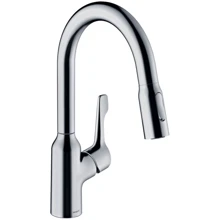 Змішувач HANSGROHE FOCUS M43 180 з витяжним виливом хром (71811000): Призначення Для кухні