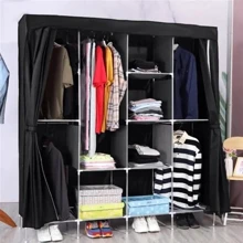 Шкаф Stenson раскладной 165х45х172 см (R30900 black): undefined undefined
