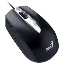 Мышь Genius DX-180 USB Black (31010239100): Интерфейс подключения проводная USB