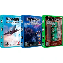 Настільна гра Geekach Games Шерлок 3 в 1. Набір 1 (GKCH078S1): Виробник Geekach Games