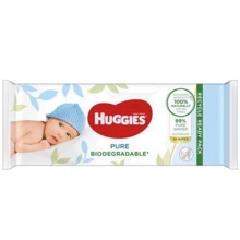 Детские влажные салфетки Huggies Pure Bio 56 шт (5029053575650): Производитель Huggies