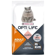 Сухий корм Opti Life Sensitive Лосось сенситив беззерновий для котів з чутливим травленням 7.5 кг (59207): Тип Сухой корм