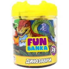 Игровой мини-набор Fun Banka Динозавры (320387-UA): Производитель Fun Banka