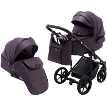Коляска 2 в 1 Adamex Porto Light ECO шкіра 100% SA-14 фіолетовий: Тип коляски Универсальная коляска (2-в-1)