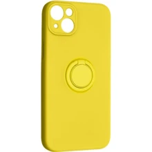 Чехол для iPhone ArmorStandart Icon Ring Yellow for iPhone 14 Plus (ARM68700): Цвет желтый