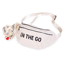 Сумка через плечо Childhome Banana Bag Teddy White (CWBANATW): Производитель Childhome