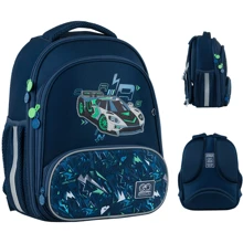Рюкзак GoPack Education каркасный 597M-7 Racing Car (GO24-597M-7): Возрастная группа от 6 до 10 лет