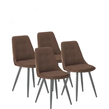 Комплект стільців GT K-8764 Fabric Brown 4 шт: Виробник GT Racer