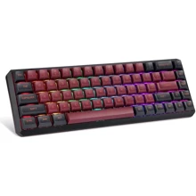 Клавіатура Motospeed Darmoshark K5 Gateron Red Red-Black (dmk5rbgr): Підключення беспроводное