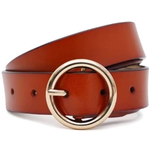 Жіночий ремінь Borsa Leather рудий (CV1ZK-037g-ginger): Стать Женский
