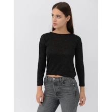 Лонгслив H&M 4236014 134-140 см черный: Тип Лонгсливы