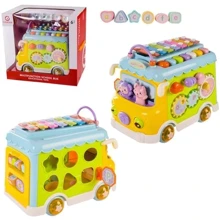 Сортер-ксилофон Sobebear Автобус (YL1033A): Тип музыкальная игрушка