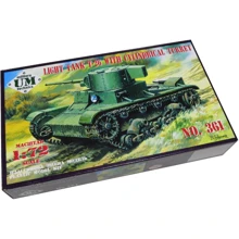 Модель Unimodels Легкий танк Т-26 с цилиндрической башней (UM361): Производитель UNIMODELS