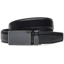 Чоловічий ремінь Borsa Leather чорний (C133-0200-1): Стать Чоловік
