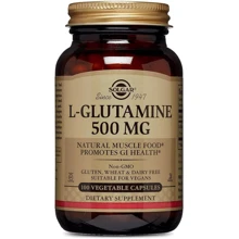 Solgar L-Glutamine 500 mg Солгар L- глютамин 100 капсул: Тип Глютамины