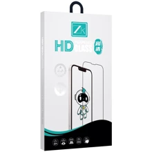Защитное стекло для iPhone ZK Premium Tempered Glass Full Screen Anti Static Black for iPhone 15 Pro: Тип защиты экрана на экран