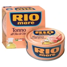 Тунець Rio Mare Olio di Oliva (120 г) (WT2454): Вага нетто 120 г
